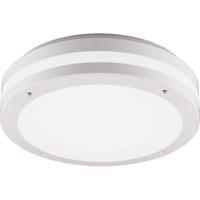 LED Plafondlamp Rond 12W met Bewegingssensor en Waterdicht - Mat Wit - thumbnail