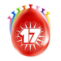 Paperdreams happy party ballon - 17 jaar - thumbnail