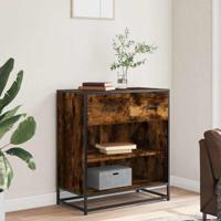 Dressoir 68x35x76 cm bewerkt hout gerookt eikenkleurig - thumbnail