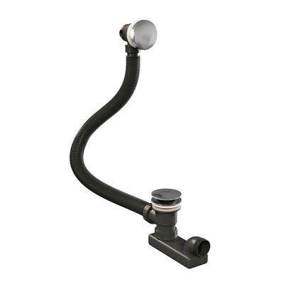 Brauer RVS Geborstelde Badafvoer met Overloop Zonder Vulfunctie