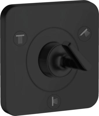 Axor Citterio E Afbouwdeel Omstelkraan Mat Zwart Axor Citterio E Afbouwdeel Omstelkraan Mat Zwart