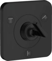 Axor Citterio E Afbouwdeel Omstelkraan Mat Zwart - thumbnail