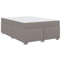 Bedframe Taupe 160 x 200 cm Stof - thumbnail