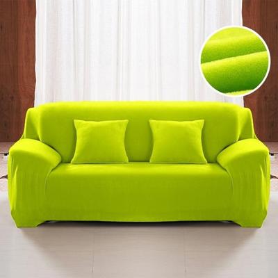 Pluche stof sofa cover dikke zachte bank elastische sofa covers niet omvatten kussensloop specificatie: 3 Seat 190-230cm (groen) Pluche stof sofa cover dikke zachte bank elastische sofa covers niet omvatten kussensloop specificatie: 3 Seat 190-230cm (groen)