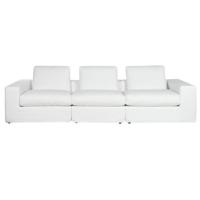 Sofa Home ESPRIT Wit Modern 286 x 95,5 x 57 cm - thumbnail