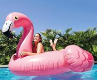 Opblaasbaar zwembadfiguur Intex Flamingo (142 X 137 x 97 cm) - thumbnail