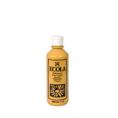 Ecola Plakkaatverf Fles 500 ml - Gele Oker 227