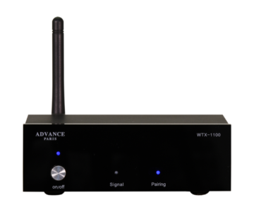 Advance Acoustics: WTX-1100 Bluetooth aptX 5.0 Ontvanger - Zwart