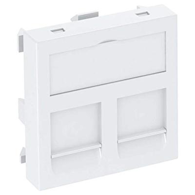 OBO Bettermann 6119292 Afdekking Datatechniekdrager (b x h x d) 45 x 45 x 9 mm 1 stuk(s) Wit