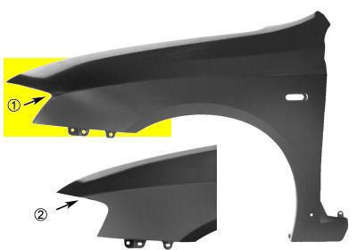 VOORSPATBORD RECHTS 3-deurs 1625656