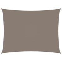 Zonnescherm rechthoekig 5x7 m oxford stof taupe - thumbnail