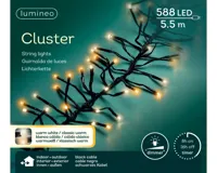 Lumineo Clusterverlichting 5.5m 588led Warm wit/ Klassisk warm - thumbnail