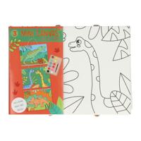Wins Holland Canvas schilderijen aan touw - dino, 3st - thumbnail