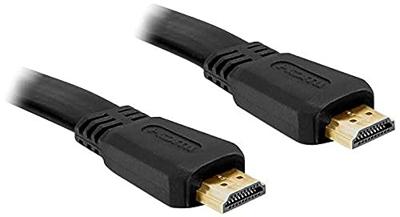 Delock 82671 HDMI-kabel HDMI Aansluitkabel HDMI-A-stekker, HDMI-A-stekker 3.00 m Zwart 4K UHD