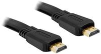 Delock 82671 HDMI-kabel HDMI Aansluitkabel HDMI-A-stekker, HDMI-A-stekker 3.00 m Zwart 4K UHD - thumbnail