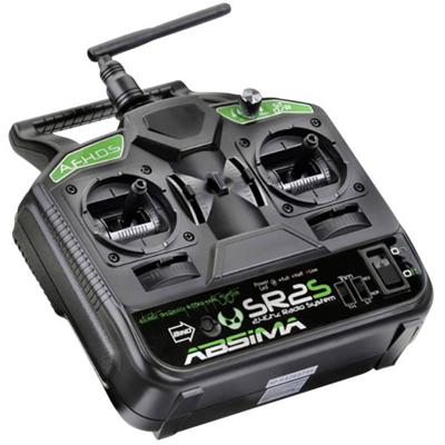 Absima SR2S 2.4 Ghz 2-kanaals stick zender inclusief ontvanger Absima SR2S 2.4 Ghz 2-kanaals stick zender inclusief ontvanger