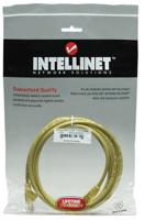 Intellinet 320610 RJ45 Netwerkkabel, patchkabel CAT 5e U/UTP 15.00 m Geel 1 stuk(s) - thumbnail