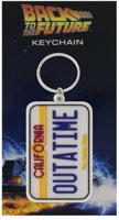 Back to the Future Rubber Keychain License Plate 6 cm - thumbnail