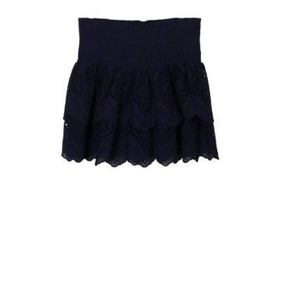 s.Oliver rok met open detail donkerblauw s.Oliver rok met open detail donkerblauw