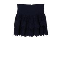 s.Oliver rok met open detail donkerblauw - thumbnail