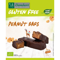 Damhert Peanut bars glutenvrij bio 120 Gram - thumbnail