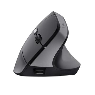 Trust BAYO II ERGONOMIC WIRELESS MOUSE Muis Zwart