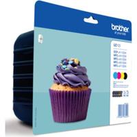 Originele inktcartridge Brother LC-123VALBP Multicolour - thumbnail
