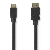 High Speed HDMI-kabel met Ethernet | HDMI-connector - HDMI-mini-connector | 3,0 m | Zwart - thumbnail