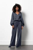 Lexie sparkle trousers - dark blue/silver - 13325 - thumbnail
