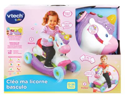 Driewieler Vtech Baby Cléo, ma licorne basculo Multicolour