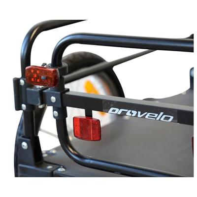 Provelo Fietsaanhanger inklapbaar - zwart