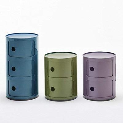Kartell Componibili Kast - 2 Modules - Violet