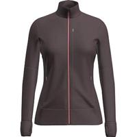 Icebreaker Merino 260 Quantum LS Zip Vest Dames Java S - thumbnail