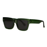 Spectrum zonnebril statement vierkant groen smoke glas dames - thumbnail
