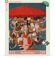 New York Puzzle Company De Katten Gravin - 1000 stukjes - thumbnail