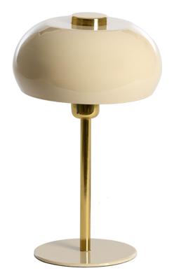 Light & Living TafellampSurin Ø 22cm - glans grijs met goud - 1890025