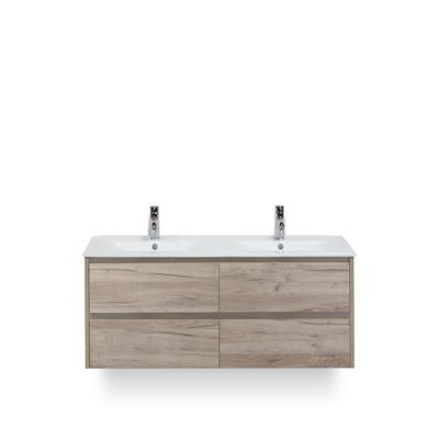 Dante Badmeubelset 120 cm - Craft Oak - Keramische Wastafel Wit Enjoy