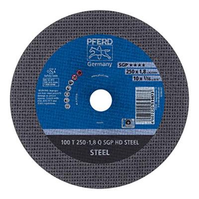 PFERD TOOLS 100 T 250-1,8 Q SGP HD STEEL/30,0 66322130 Doorslijpschijf recht 250 mm 20 stuk(s) Getemperd staal, Staal
