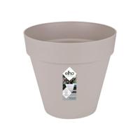 Elho loft urban bloempot rond 30 cm warm grey - thumbnail
