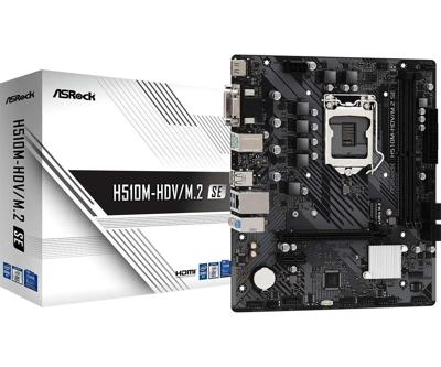 Moederbord ASRock H510M-HDV/M.2 SE LGA 1200 Intel H470