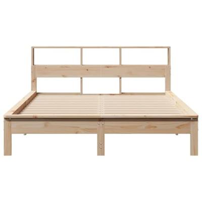 Bedframe zonder matras massief grenenhout 140x200 cm