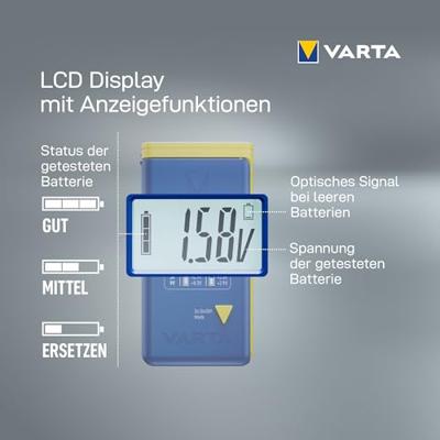 Batterijen Varta LR44 - thumbnail