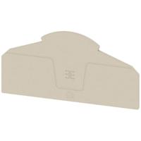 Weidmüller 2710170000 Afsluitplaat Beige 20 stuk(s) - thumbnail
