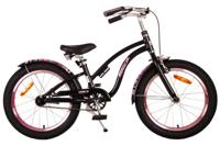 Volare miracle cruiser kinderfiets - meisjes - 18 inch - mat zwart - prime collection - thumbnail