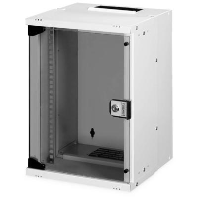 Digitus DN-49102 rack 9U Wandrek Grijs Digitus DN-49102 rack 9U Wandrek Grijs