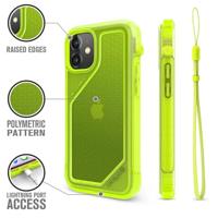 Catalyst Vibe Hoesje iPhone 12 Mini Neon Geel - thumbnail