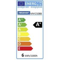Megaman MM21088 LED-lamp Energielabel F (A - G) E14 Kogel 5.5 W = 40 W Neutraalwit (Ø x l) 45 mm x 84 mm 1 stuk(s) - thumbnail