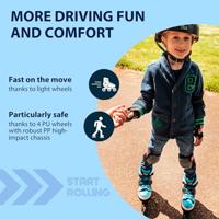 Hudora inline skeelers, maat 30-33 verstelbaar - thumbnail