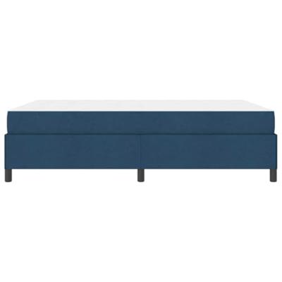 Boxspring bed Blauw en Zwart 160 x 200 cm