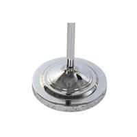 Vloerlamp Home ESPRIT Wit Zilverkleurig 50 W 220 V 35 x 35 x 150 cm (3 Onderdelen) - thumbnail